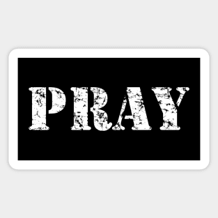 PRAY Sticker